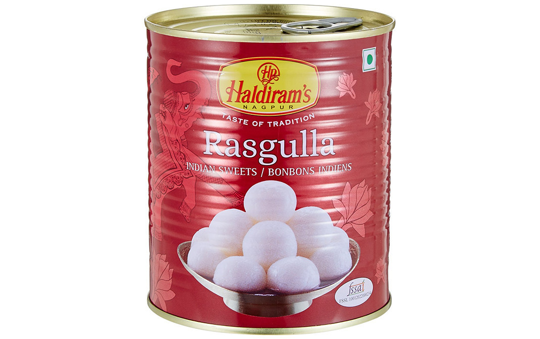 Haldiram's Nagpur Rasgulla    Tin  1 kilogram